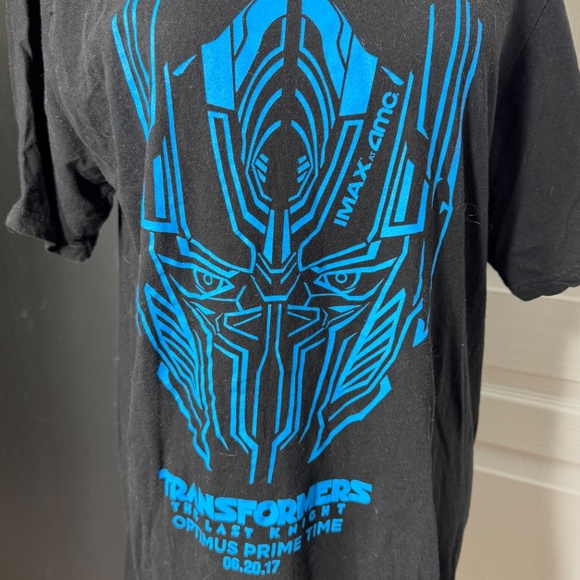 NWOT Transformers The Last Knight Optimus Prime Time, 06.20.17 T-Shirt - L - Picture 2 of 2